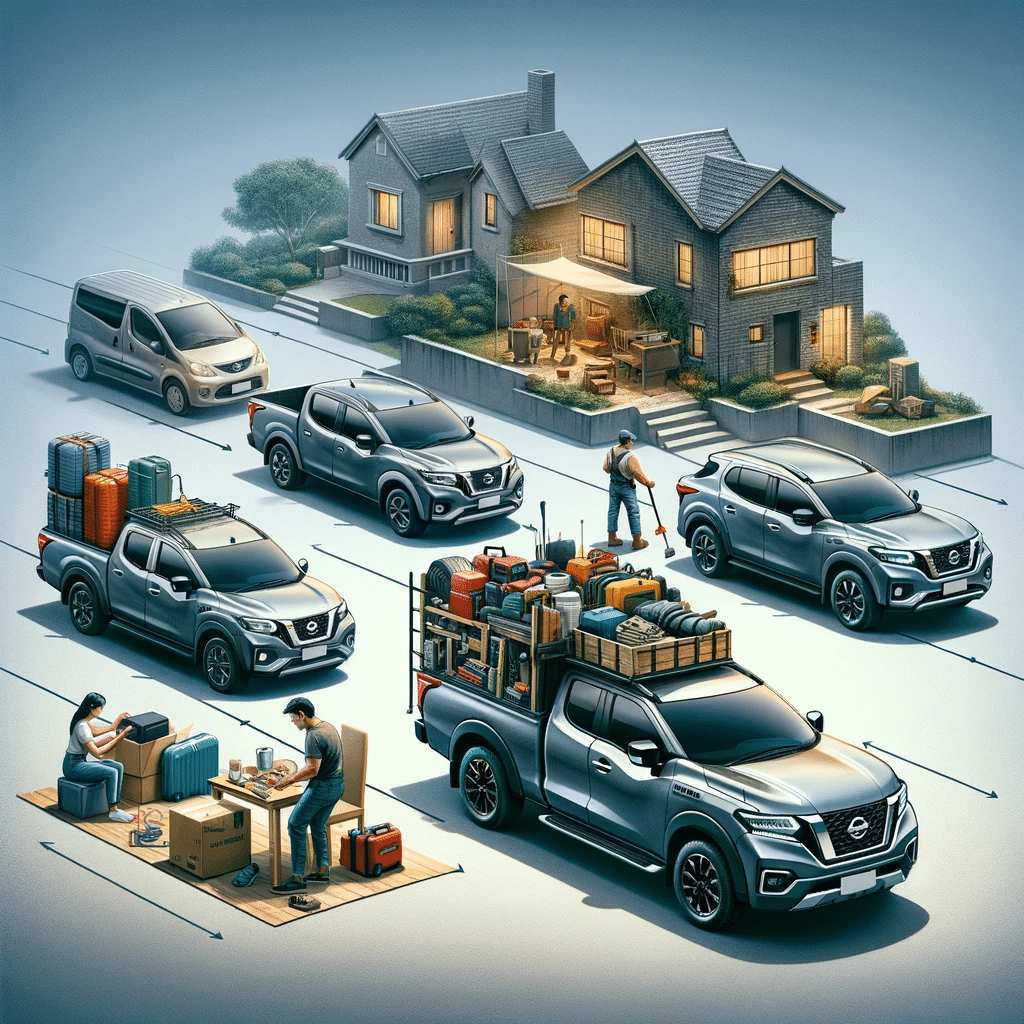 Usos versátiles de la camioneta Nissan NP300 alquilada. | Renta de Camionetas de CargaRent