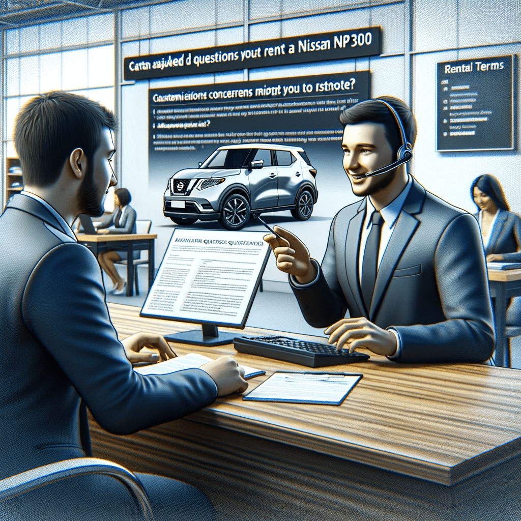 Atención al cliente respondiendo dudas sobre renta Nissan NP300. | Renta de Camionetas de CargaRent
